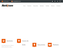 Tablet Screenshot of netkromsolutions.com